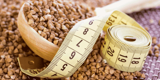 buckwheat غذا میں سب سے کم ممکن کیلوری کا مواد ہوتا ہے