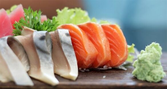 جاپانی غذا پر، آپ مچھلی کھا سکتے ہیں، لیکن نمک کے بغیر